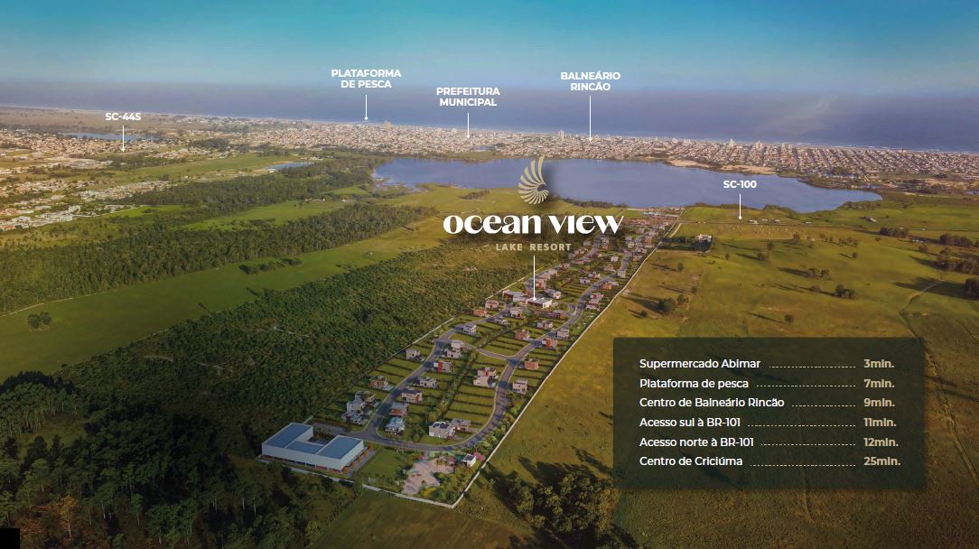 OCEAN VIEW LAKE RESORT CONDOMÍNIO FECHADO NO RINCÃO